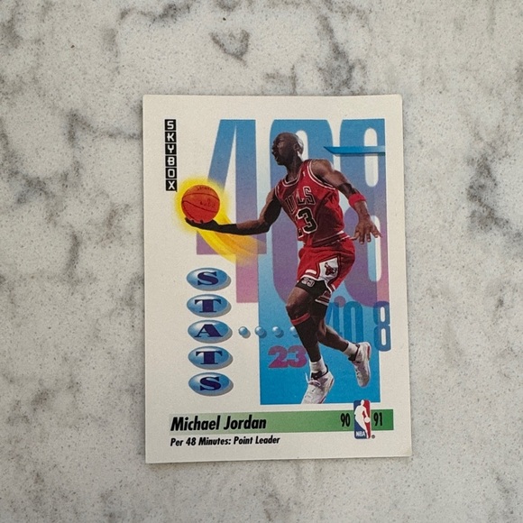 SkyBox Basketball Trading Card - Michael Jordan - Picture 1 of 2